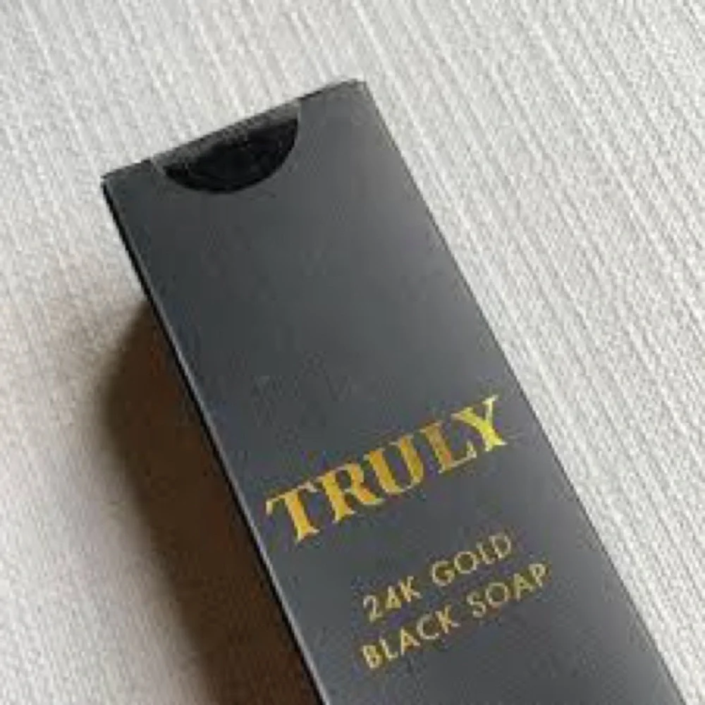 ✨ TRULY 24K Gold Black Soap Luxury Butter Cleanser Face Body 5 oz Sealed 🖤✨